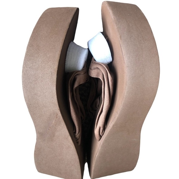 Colin Stuart platform flip flops size 10 - Picture 9 of 9